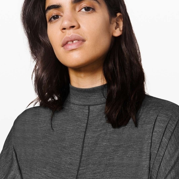 LululemonLab Vindur Dress Wool in Heathered Black size XL NWT - Picture 4 of 9